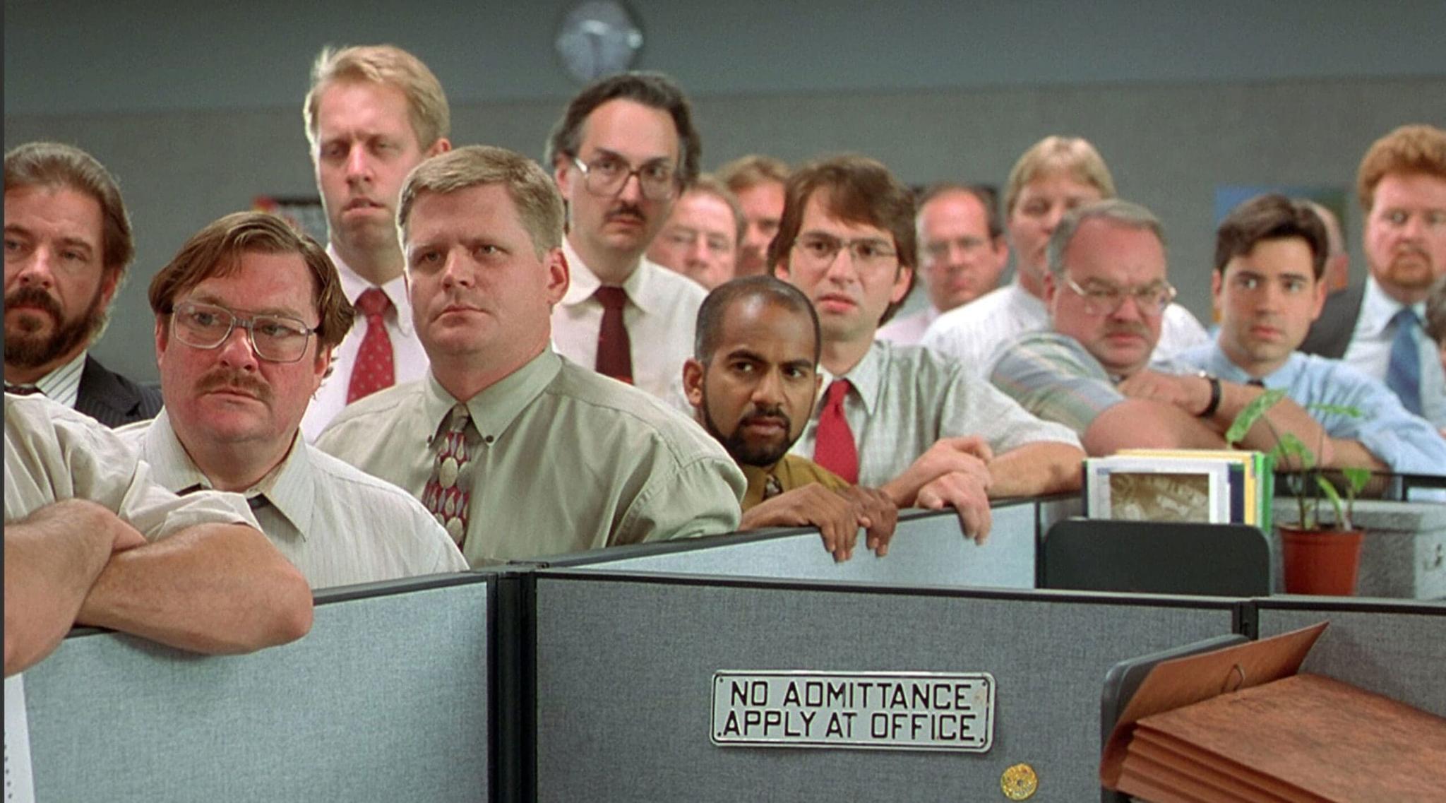 Office Space – Emotionally unstapled